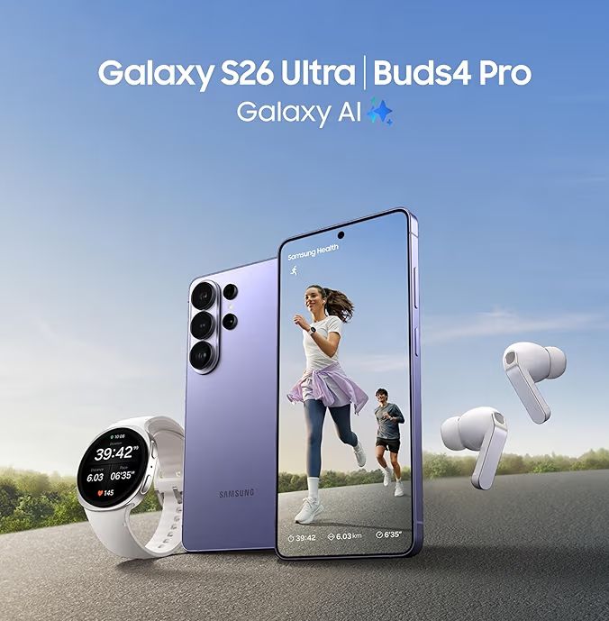 📱 Samsung Galaxy S26 Ultra 5G – 200MP Camera, Snapdragon 8 Elite, AI Phone