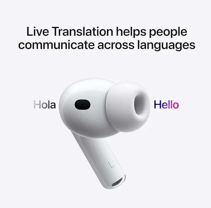 🎧 Apple AirPods Pro (3rd Gen) – ANC, Spatial Audio, Heart Rate Sensing, USB-C (White)