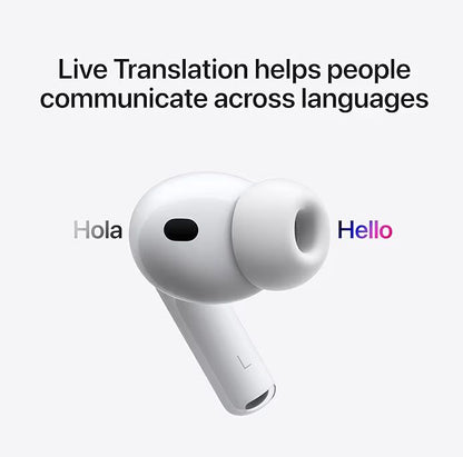 🎧 Apple AirPods Pro (3rd Gen) – ANC, Spatial Audio, Heart Rate Sensing, USB-C (White)