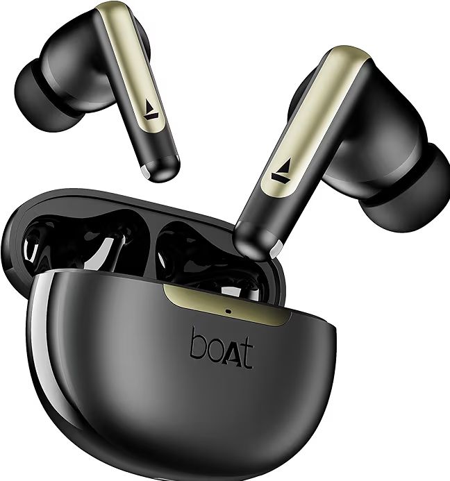 🎧 boAt Airdopes 141 Elite ANC (2025) – Wireless TWS Earbuds with ANC, 42H Battery & ENx™ Tech