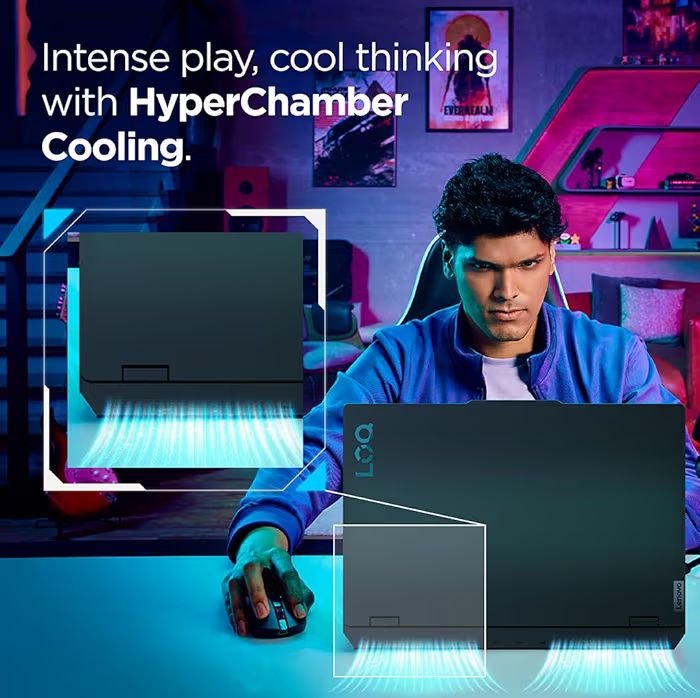 🎮 Lenovo LOQ Gaming Laptop – Ryzen 5 7235HS, RTX 4050 (6GB), 16GB RAM, 144Hz Display