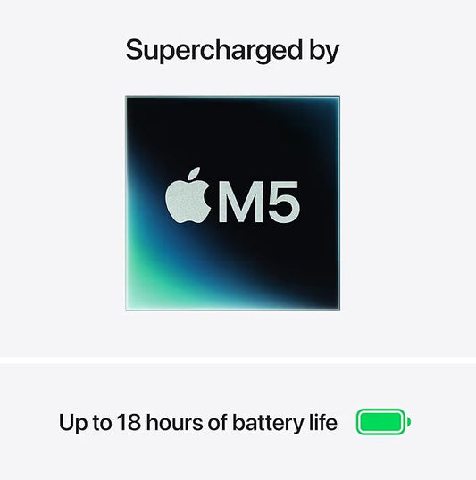 💻 Apple MacBook Air 13” (2026) – M5 Chip, 16GB RAM, 512GB SSD, Liquid Retina Display